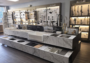 Showroom Kitcehn & Bath Boutique Showroom at Penstan Supply INdiana PA